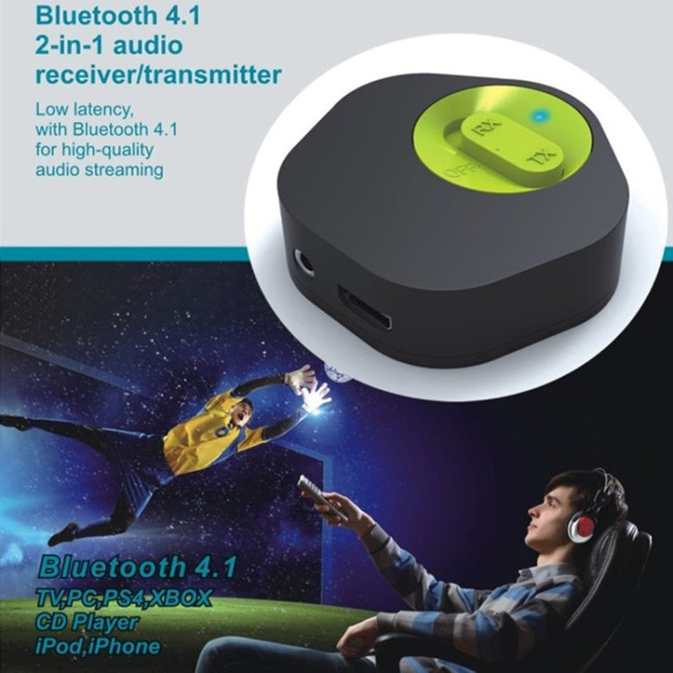 2 in 1 Bluetooth Audio Receiver & Transmitter, For iPhone, Samsung, HTC, Sony, Google, Huawei, Xiaomi and other Smartphones & TV & PC & CD Player & iPod & iPhone etc