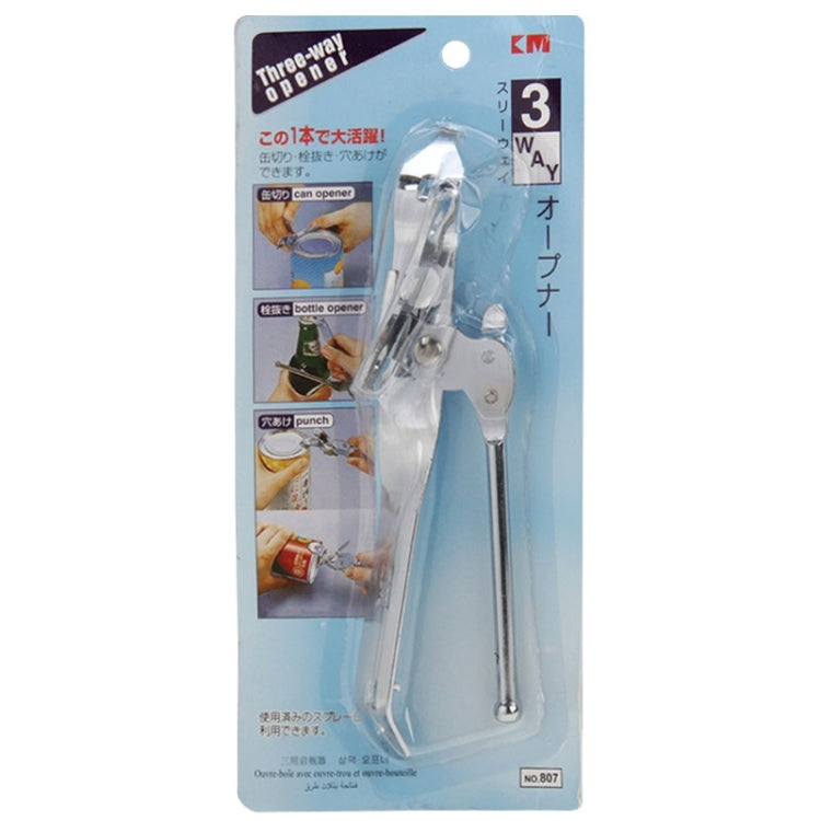 Multi-functional Metal Can / Bottle Opener Tool