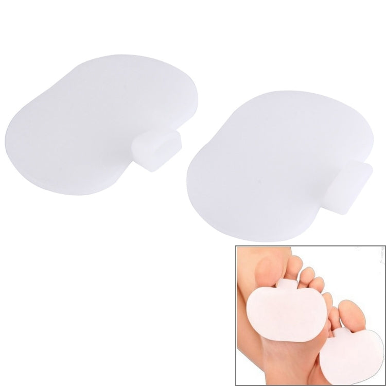 10 Pairs ZRWC05 Gel Forefoot / Metatarsal / Ball of Foot Pads / Cushion(White)