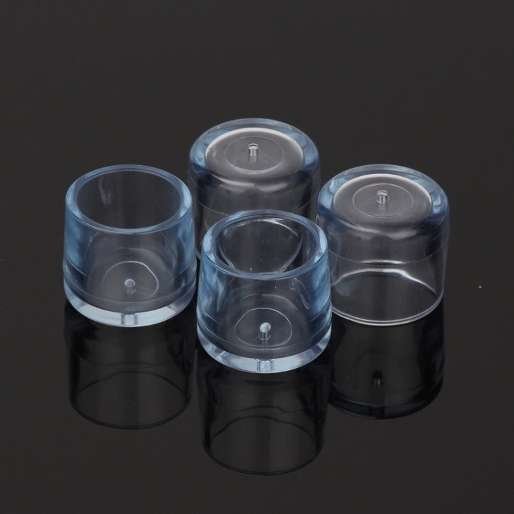 4 PCS Pipe Shaped Chair Cap, Internal Diameter: 21mm