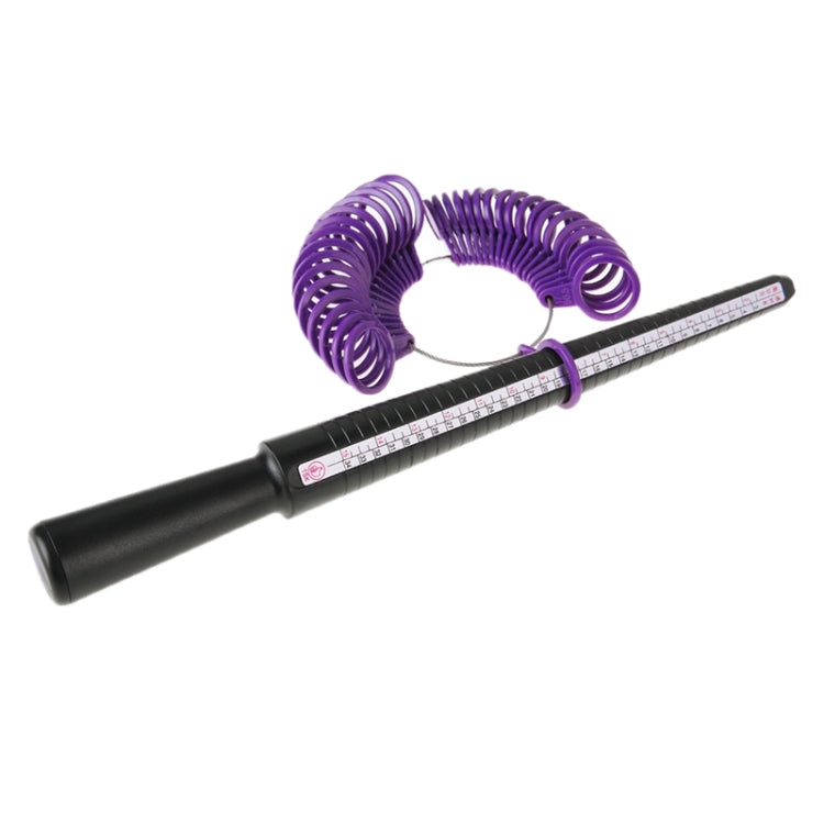 4 Scale Measuring Stick EUR / US / JAPAN / HK Ring Gauge Plastic Finger Sizer Tool Measure