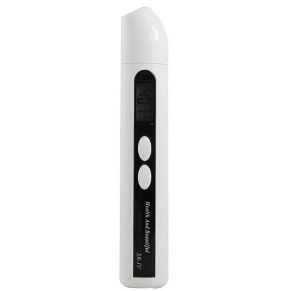 Multifunctional Infrared Ear / Forehead / Room / Feeding Bottle Thermometer with LED Display (Black + White)