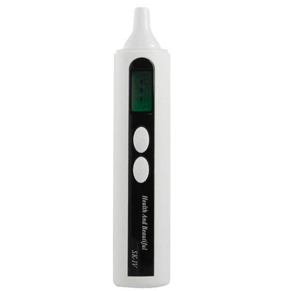 Multifunctional Infrared Ear / Forehead / Room / Feeding Bottle Thermometer with LED Display (Black + White)