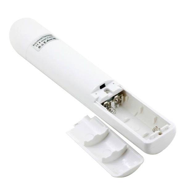 Multifunctional Infrared Ear / Forehead / Room / Feeding Bottle Thermometer with LED Display (Black + White)