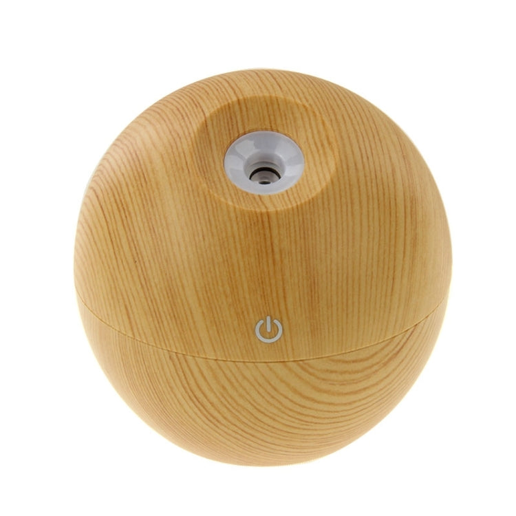 LM-X2 USB Rechargeable Wood Texture 3W Ultrasonic Aroma Air Humidifier