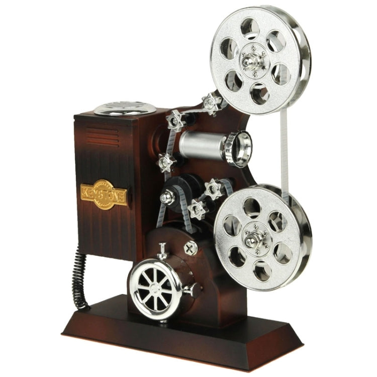 High Quality Vintage Design Classical Projector Shape Beautiful Fine Jewelry Music Box with Mirror
