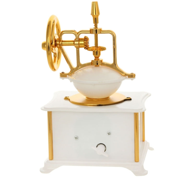 High Quality Vintage Design Retro Fashion Coffee Machine Fine Jewelry Music Box