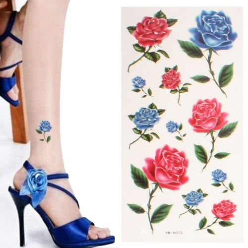 Beautiful Temporary Tattoo Stick, 6pcs in one packaging, the price is for 6pcs (Random Delivery)