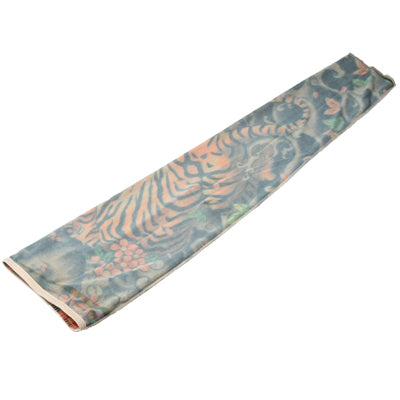 Fake Temporary Tattoo Sleeves Stretchy Body Artwork Arm Stockingss, Random Color Pattern Delivery