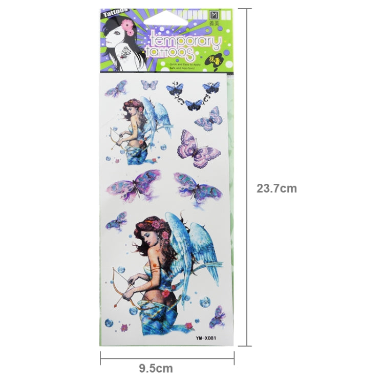 Beautiful Angel Pattern Waterproof Temporary Tattoo Stick (YM-X081)