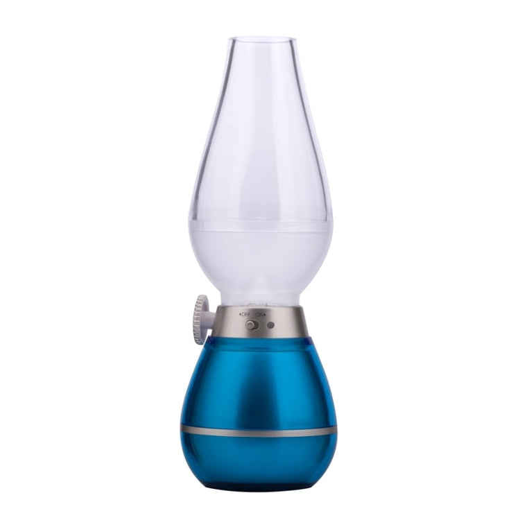 Retro USB Rechargeable Classic Blow LED Lamp, Blowing Control Kerosene Candle Lamp