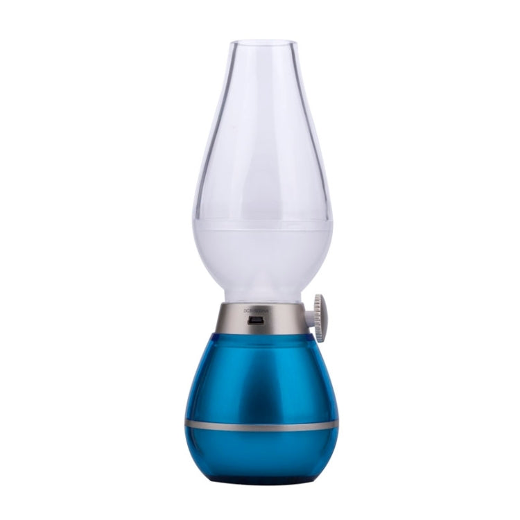 Retro USB Rechargeable Classic Blow LED Lamp, Blowing Control Kerosene Candle Lamp