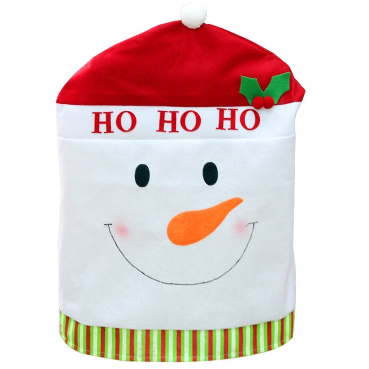 Christmas Decoration Chair Cover, Size: 60cm x 50cm