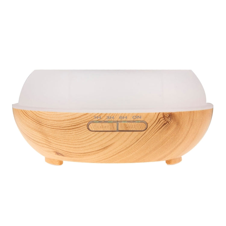 14W 300mL Wood Grain Aromatherapy Air Purifier Humidifier with LED Light for Office / Home Room