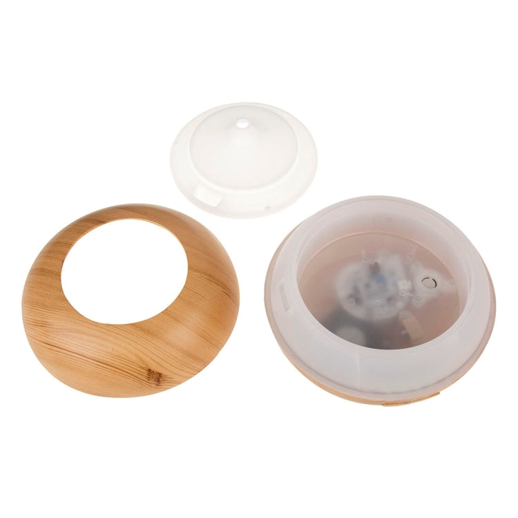 14W 300mL Wood Grain Aromatherapy Air Purifier Humidifier with LED Light for Office / Home Room