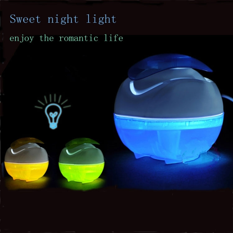 5V 1W Mini USB Aroma Diffuser Air Purifier Humidifier with LED Light for Office / Home Room(Blue)