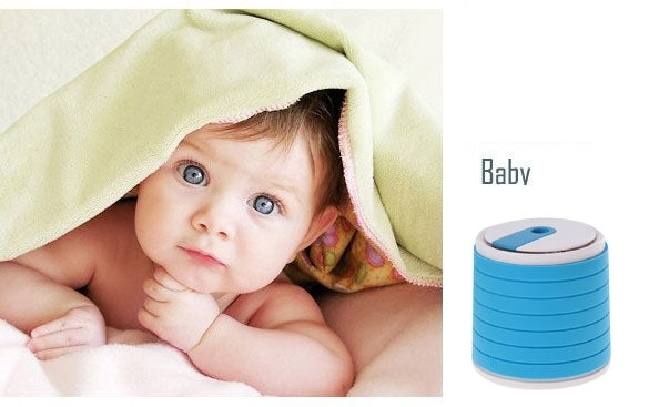 5V 1.5W Mini USB Aroma Diffuser Air Purifier Humidifier for Office / Home Room(Blue)