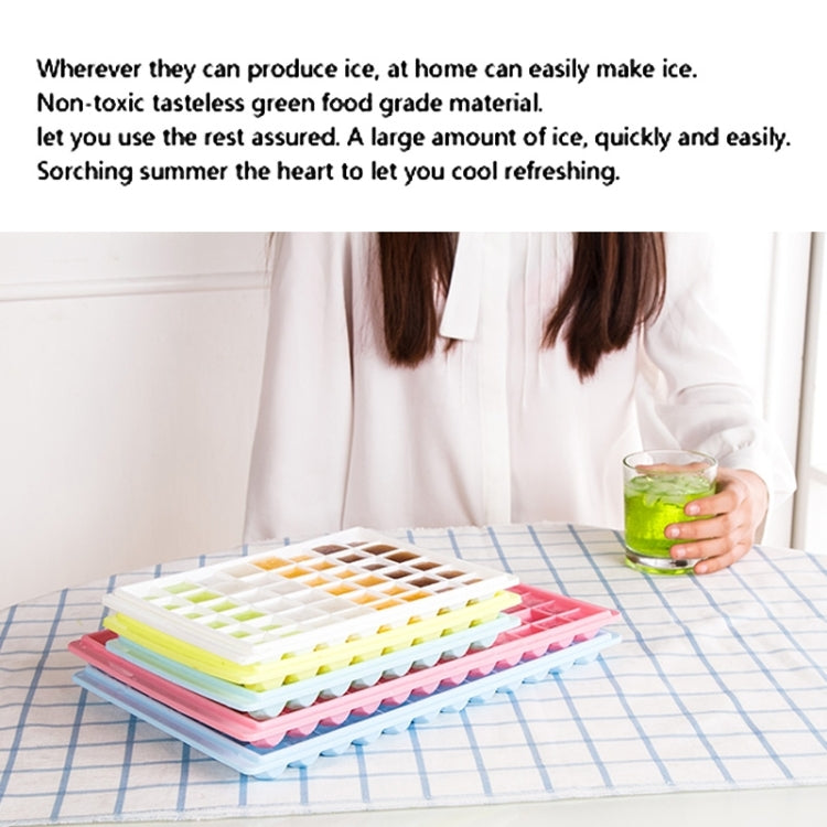 Diamond Shape 60-Grid Ice Cube Tray, Random Color Delivery