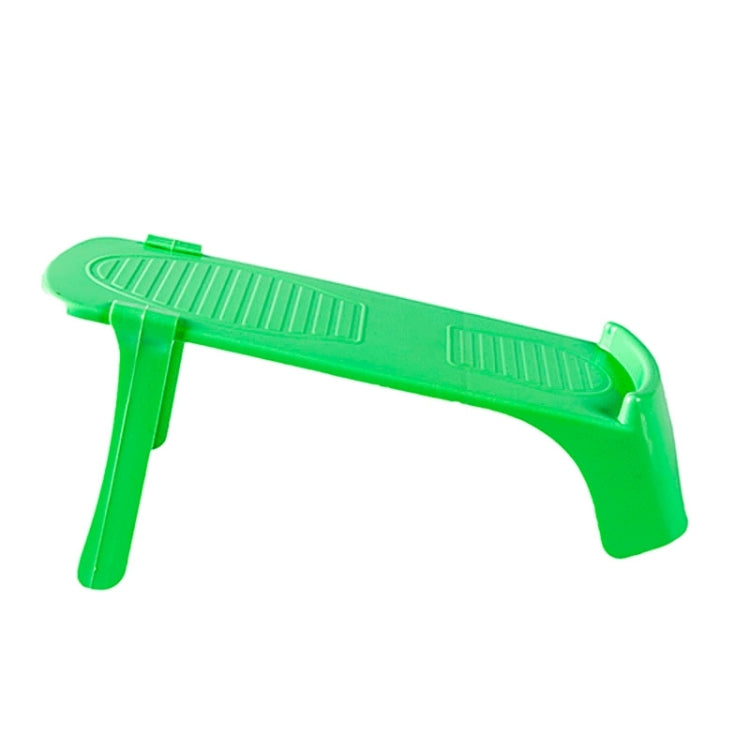 Anti-slip Adjustable Double Layer Shoe Rack, Random Color Delivery