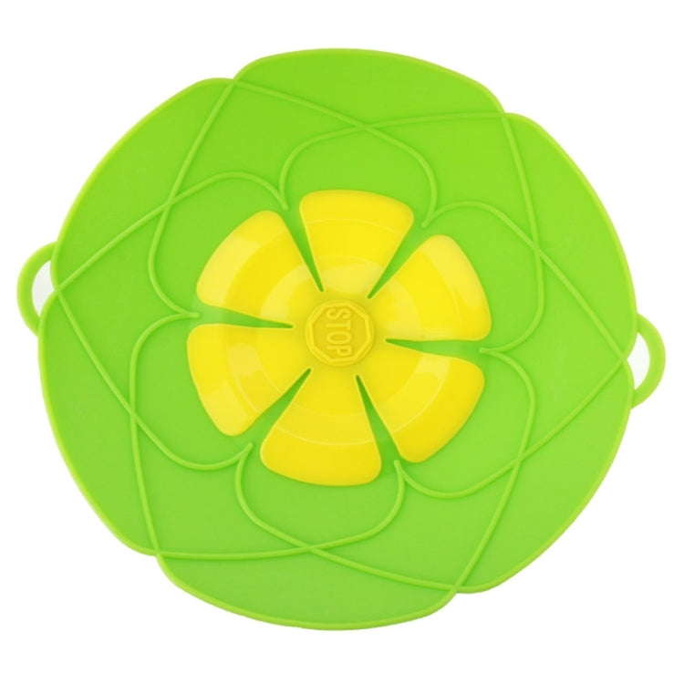 New Spill-Proof, Anti-Flutter and Heat-Resistant Silicone Pot Cover (Ramdom Color Delivery)