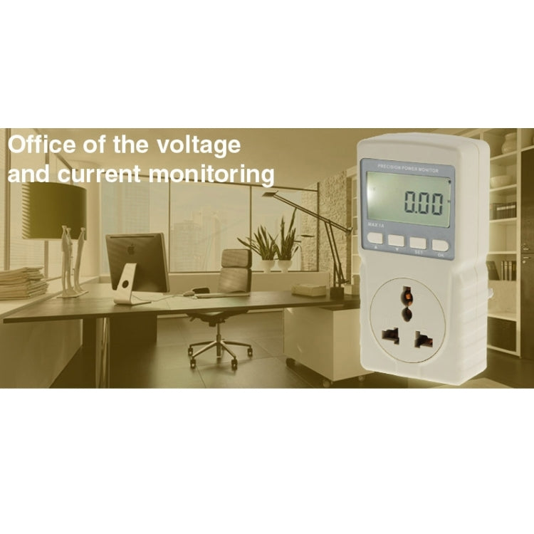 BENETECH GM87 LCD Display MAX 1A Micro Power Monitor Energy Meter, EU Plug