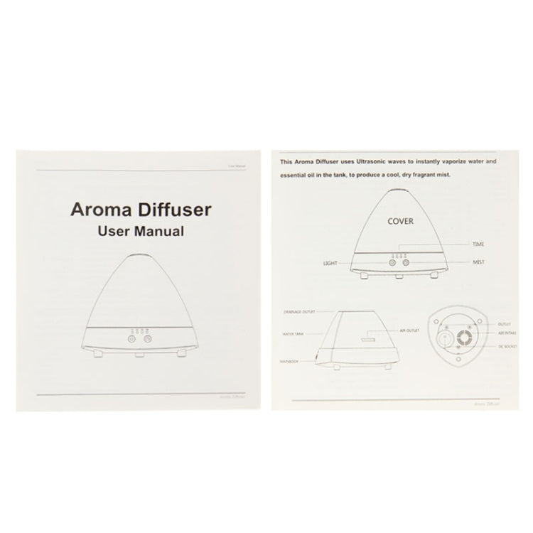 LM-X1 9W 80mL Ultrasonic Essential Oil Aroma Diffuser Air Humidifier