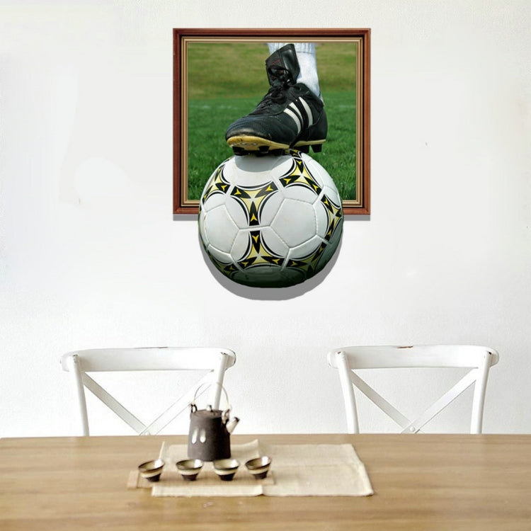 3D Soccer Removable Wall Art Stickers, Size: 78.3 x 58 x 0.3 cm