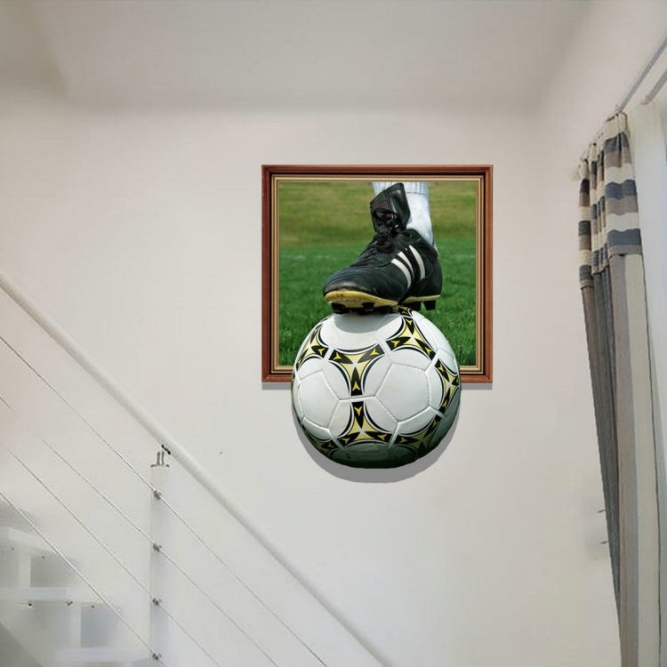 3D Soccer Removable Wall Art Stickers, Size: 78.3 x 58 x 0.3 cm