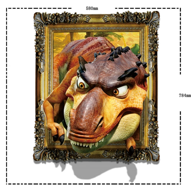 3D Monster Removable Wall Art Stickers, Size: 78.4 x 58 x 0.3 cm