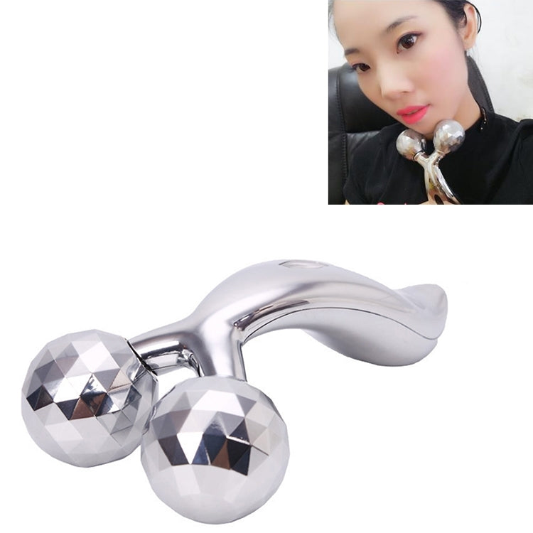 3D Handheld Body Slimming Massager(Silver)