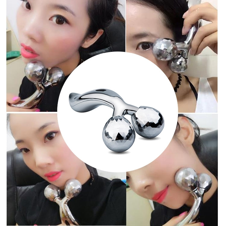 3D Handheld Body Slimming Massager(Silver)