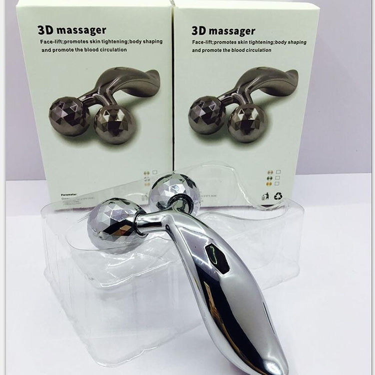 3D Handheld Body Slimming Massager(Silver)