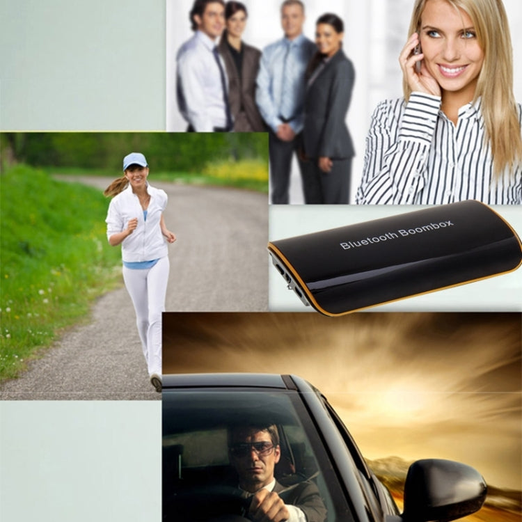 Portable HIFI Bluetooth Music Receiver Mini Boombox for Speaker Equipments Mounted with Audio Input