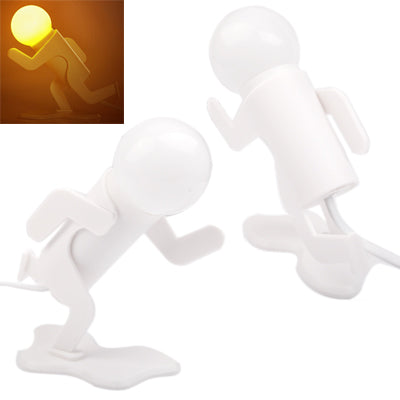 LED Plug Electro-Optical Control Energy Saving Induction Actually Speed Kid Lights, EU Plug(White)