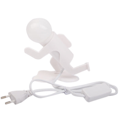 LED Plug Electro-Optical Control Energy Saving Induction Actually Speed Kid Lights, EU Plug(White)