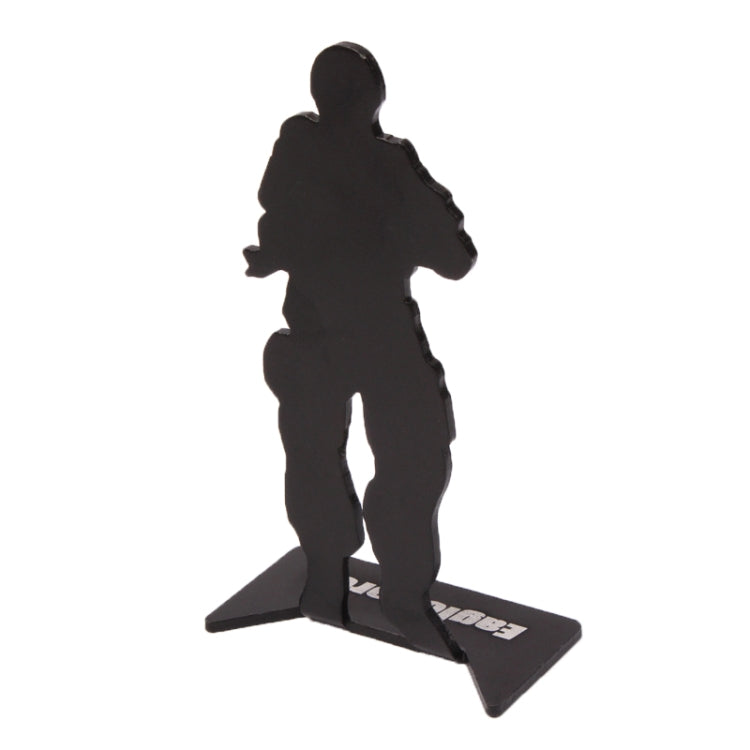 Cool Alloy Mini Soldiers Ornament Decoration Collection(Black)