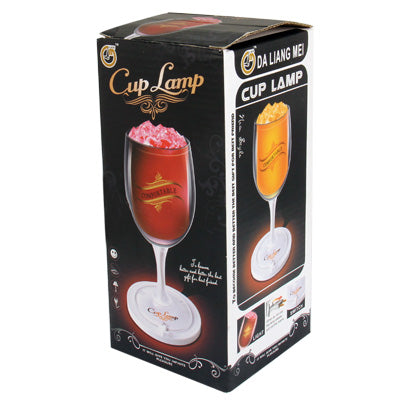 Creative Yellow Light Lamp with Suction Cup(Yellow)