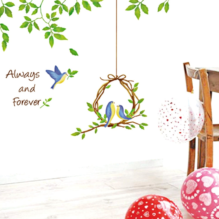 DIY Fashion Self Adhesive PVC Removable Wall Stickers / House Interior Decoration Pictures -- Bird, Size: 70cm x 50cm