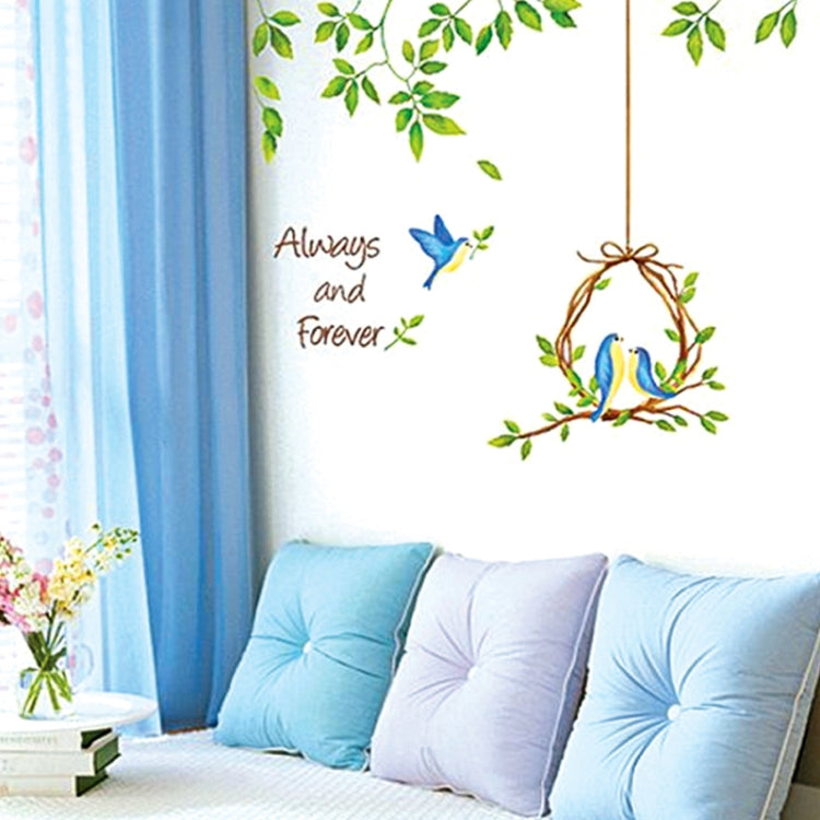 DIY Fashion Self Adhesive PVC Removable Wall Stickers / House Interior Decoration Pictures -- Bird, Size: 70cm x 50cm
