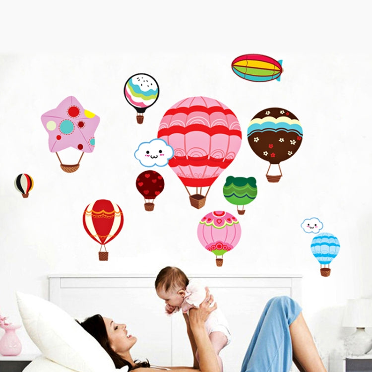DIY Fashion Self Adhesive PVC Removable Wall Stickers / House Interior Decoration Pictures -- Balloon, Size: 70cm x 50cm