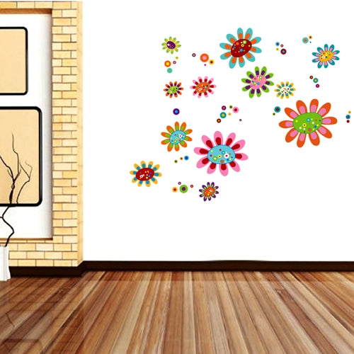 DIY Fashion Self Adhesive PVC Removable Wall Stickers / House Interior Decoration Pictures -- Floral, Size: 70cm x 50cm