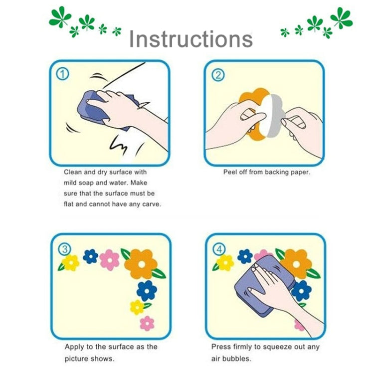 DIY Fashion Self Adhesive PVC Removable Wall Stickers / House Interior Decoration Pictures -- Star Moonlight, Size: 70cm x 50cm