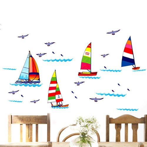 DIY Fashion Self Adhesive PVC Removable Wall Stickers / House Interior Decoration Pictures -- Sea World, Size: 70cm x 50cm