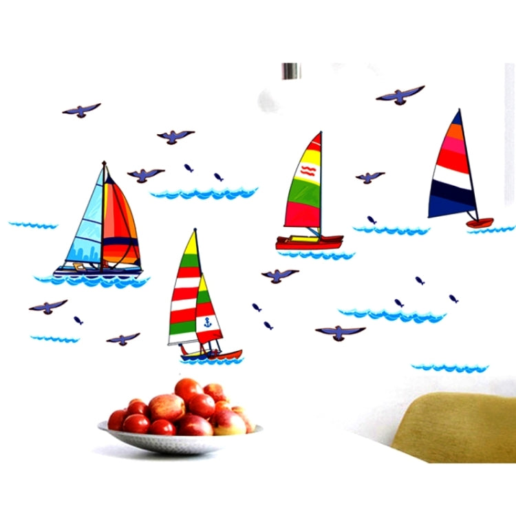 DIY Fashion Self Adhesive PVC Removable Wall Stickers / House Interior Decoration Pictures -- Sea World, Size: 70cm x 50cm