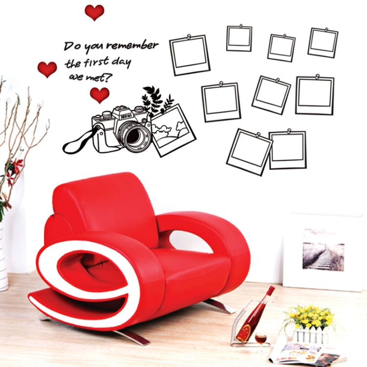 DIY Fashion Self Adhesive PVC Removable Wall Stickers / House Interior Decoration Pictures -- Photo Old Time, Size: 70cm x 50cm