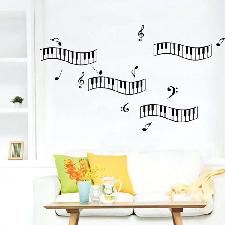 DIY Fashion Self Adhesive PVC Removable Wall Stickers / House Interior Decoration Pictures -- Music, Size: 70cm x 50cm