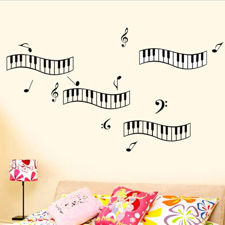 DIY Fashion Self Adhesive PVC Removable Wall Stickers / House Interior Decoration Pictures -- Music, Size: 70cm x 50cm