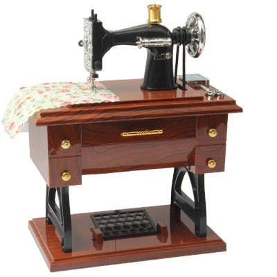 Sewing Machine Modeling Music Box