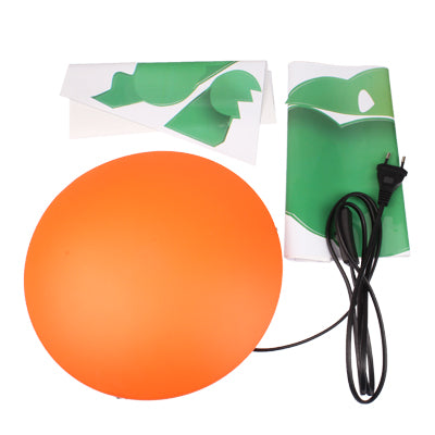 DIY Paper Wall Lamp Cartoon Energy Saving Light, Cartoon Dinosaur Style Novelty Good Gift(Orange)