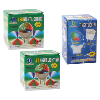 Mini LED Light Activated LED Light Night Lamp (3pcs in One Packaging, The Price is for 3pcs)(White)